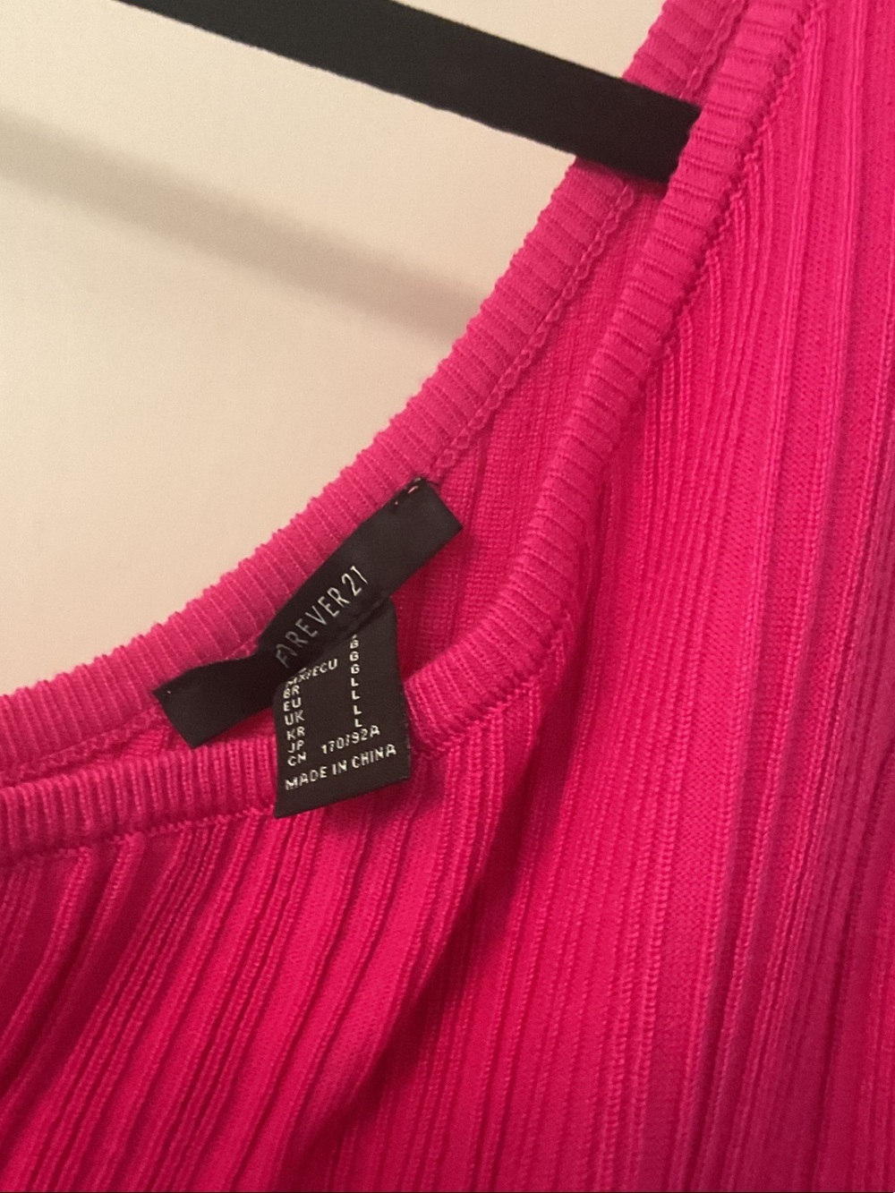 Forever 21 Fuchsia One-Shoulder Pleated Maxi Dress - Picture 3 of 4
